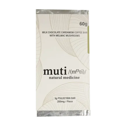 Muti Milk Chocolate Cardamom Coffee Bar 3000mg